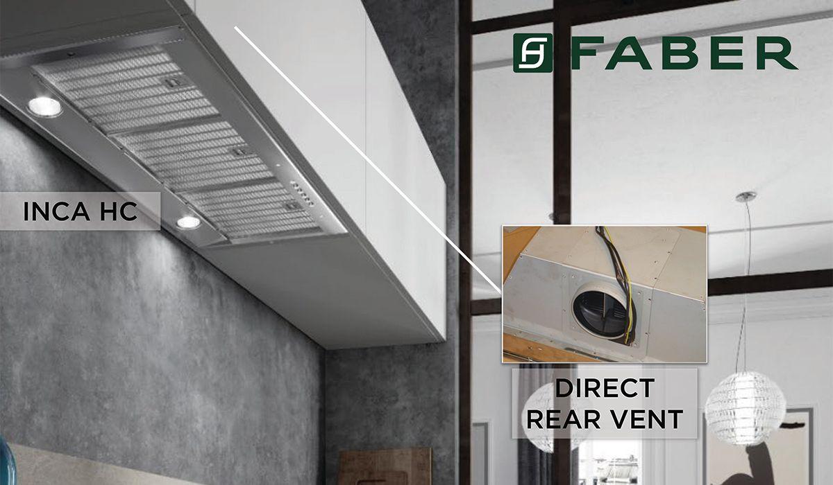 Faber INHC35SSV Inca HC 35" Stainless Steel 295/395/600 CFM