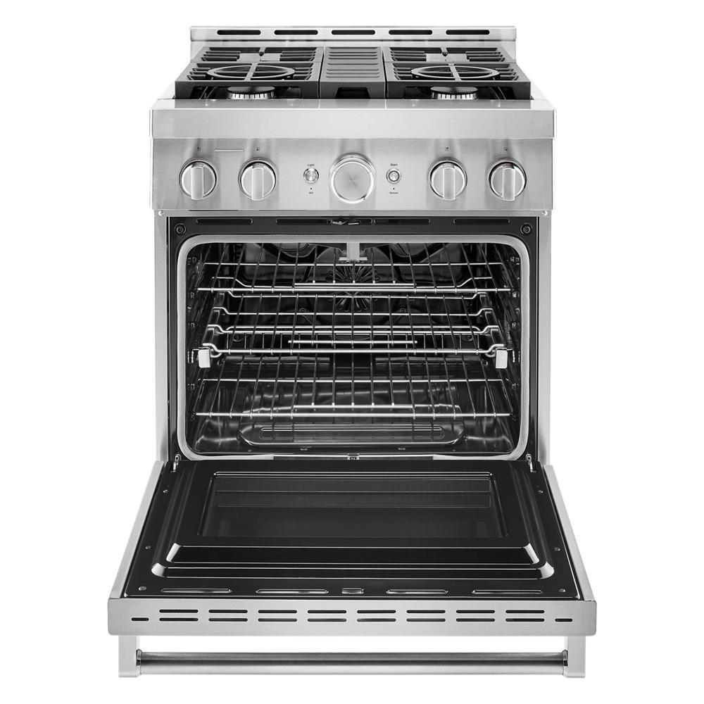 KFGC500JSS KitchenAid® 30'' Smart Commercial-Style Gas Range with 4 Burners