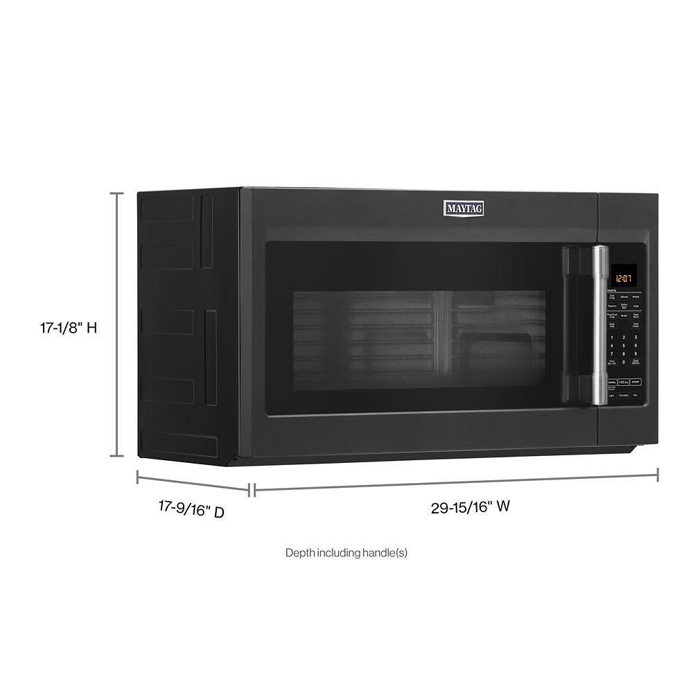 Maytag MMV5227JK Over-the-Range Microwave with Dual Crisp feature - 1.9 cu. ft.