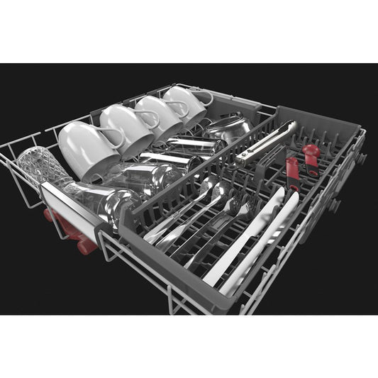 Kitchenaid KDFM404KPS 360(degree) Max Jets™ Third Rack Dishwasher with 50+ Total Wash Jets, 44 dBA