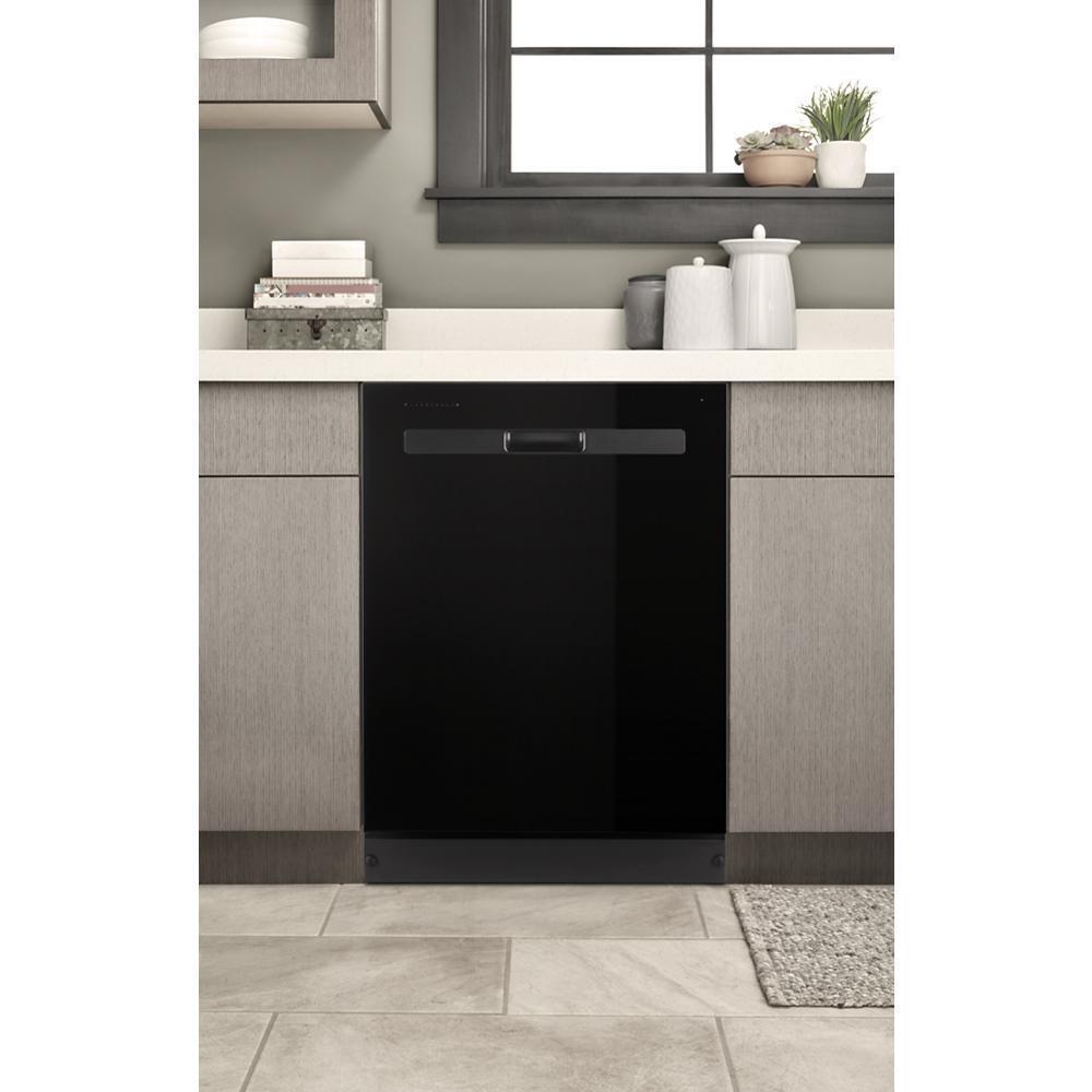 Whirlpool Quiet Dishwasher with Boost Cycle and Pocket Handle