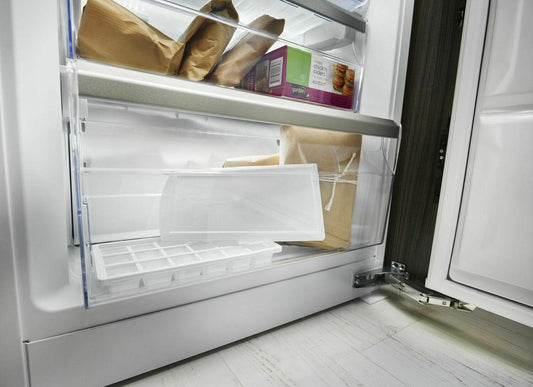 Kitchenaid KBBX104EPA 10 Cu. Ft. 24" Width Built-In Panel Ready Bottom Mount Refrigerator