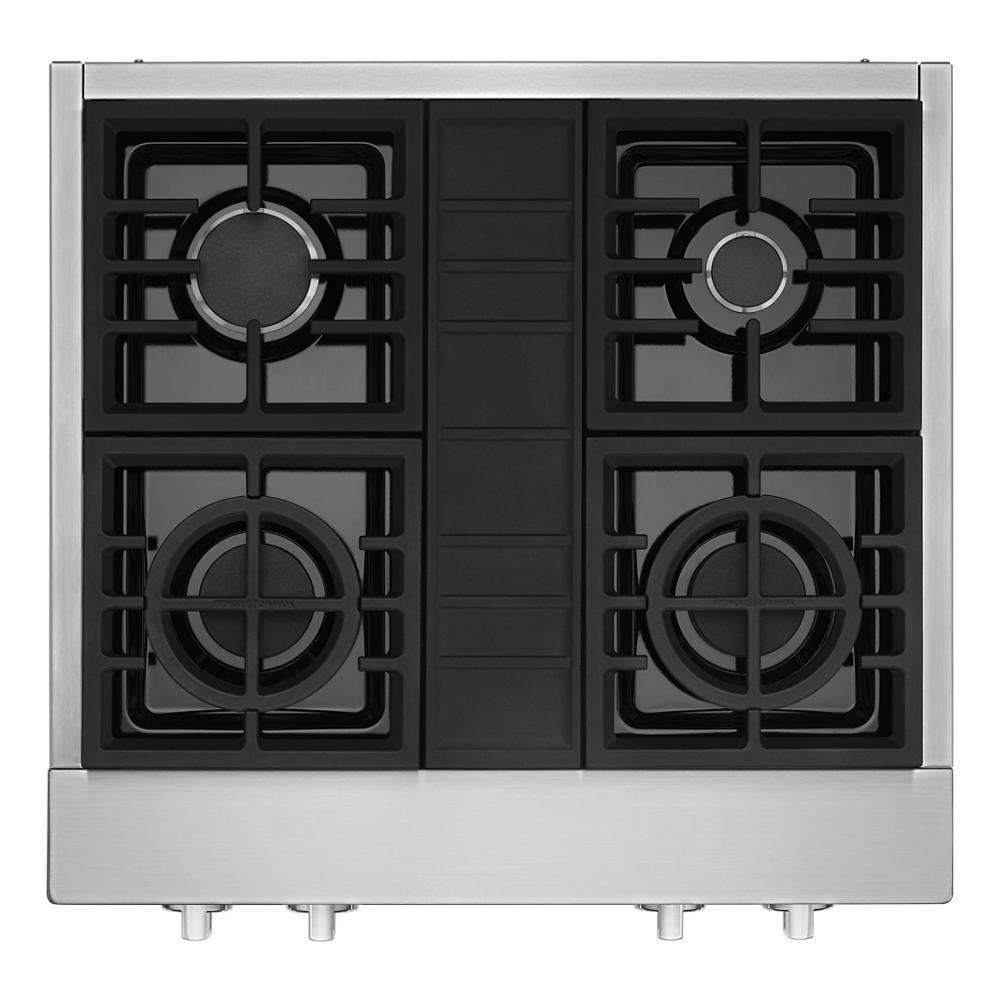 KCGC500JSS KitchenAid® 30'' 4-Burner Commercial-Style Gas Rangetop