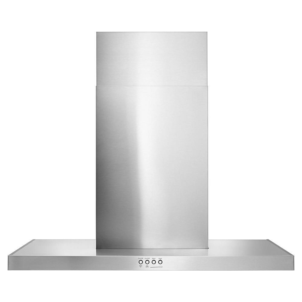 Whirlpool 30" Stainless Steel Wall Mount Flat Range Hood