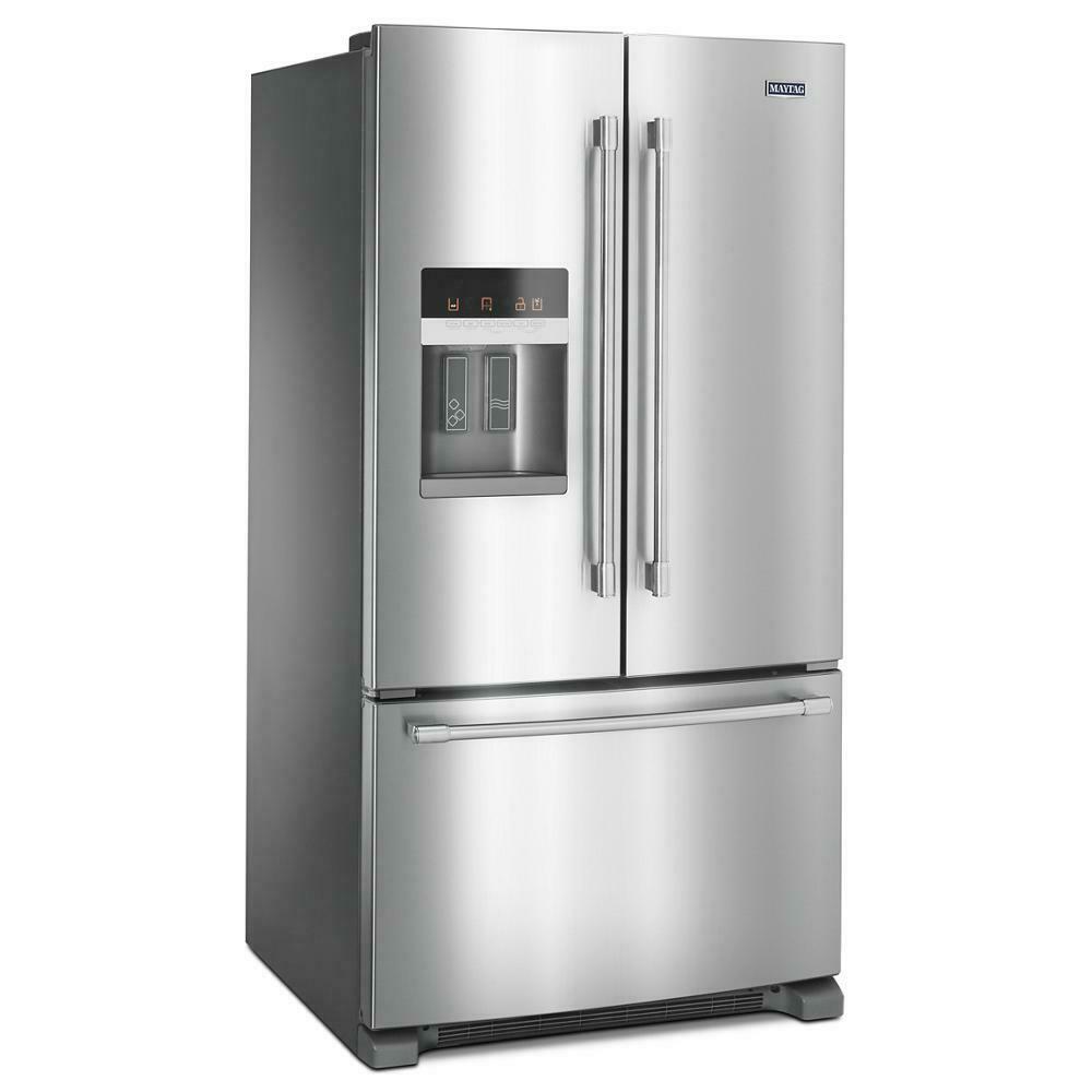 Maytag MFI2570FEZ 36-Inch Wide French Door Refrigerator with PowerCold® Feature - 25 Cu. Ft
