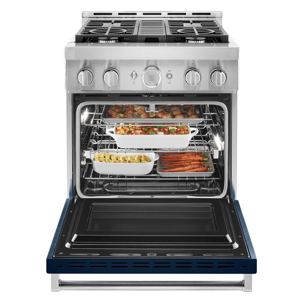 KFGC500JIB KitchenAid® 30'' Smart Commercial-Style Gas Range with 4 Burners