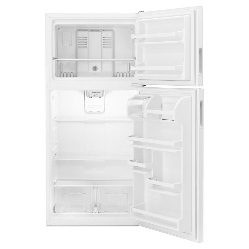 Amana ART318FFDW 30-inch Amana® Top-Freezer Refrigerator with Glass Shelves
