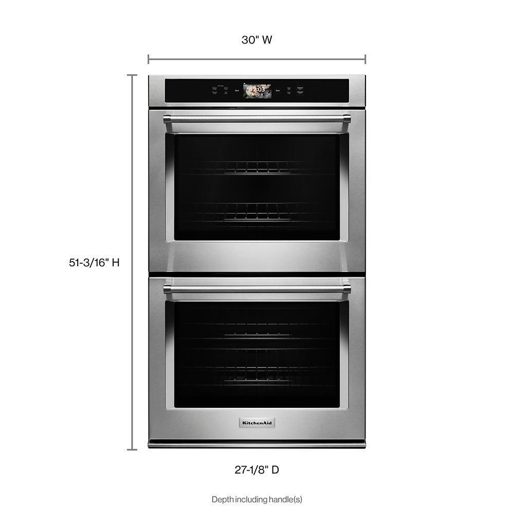 Kitchenaid Smart Oven  30" Double Oven with Powered Attachments