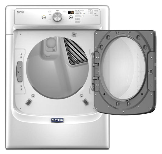 Maytag MGD3500FW Large Capacity Gas Dryer with Wrinkle Prevent Option and PowerDry System - 7.4 cu. ft.