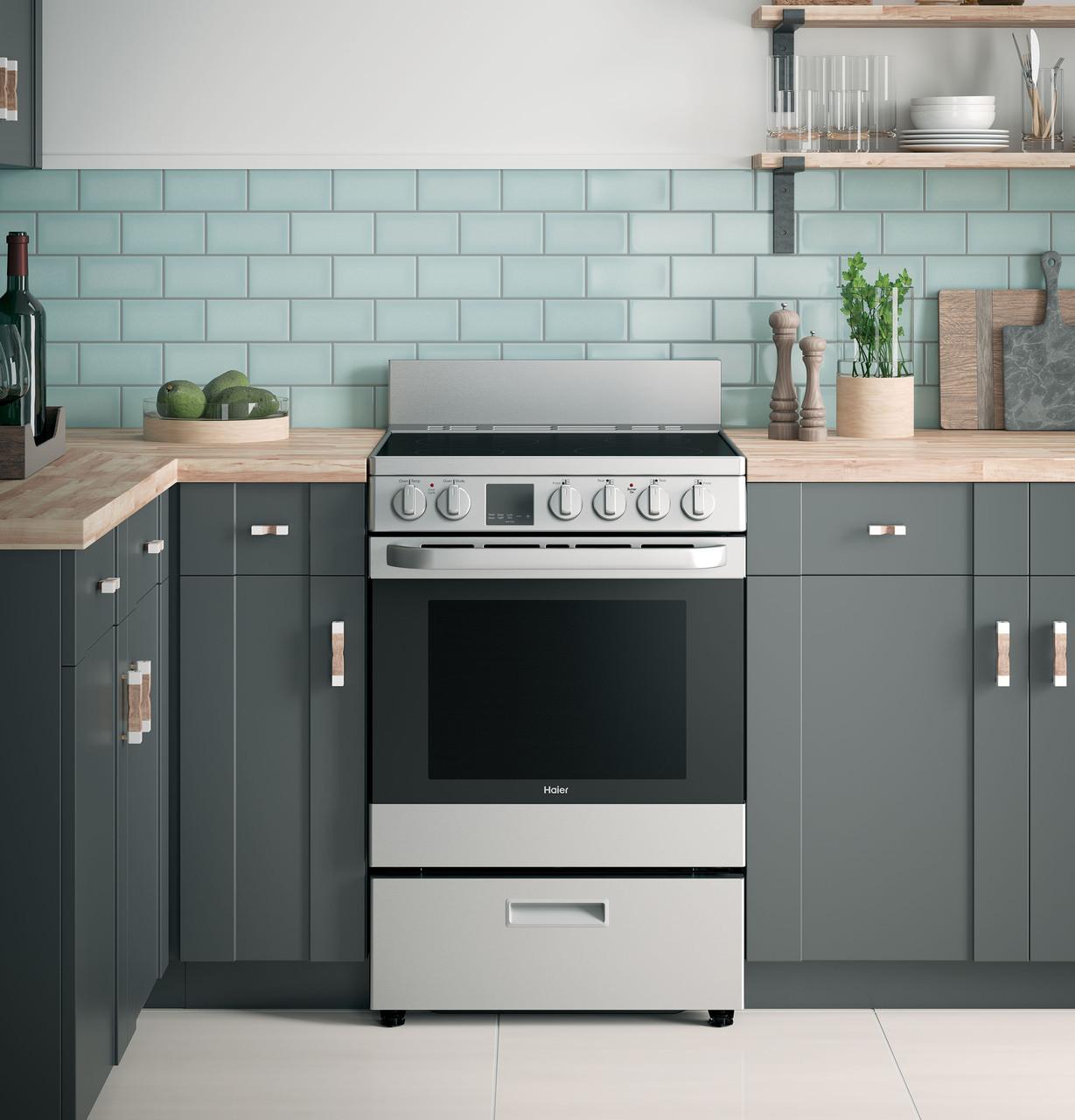 QAS740RMSS Haier ENERGY STAR® 24" 2.9 Cu. Ft. Electric Range