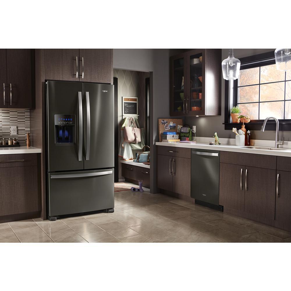 Whirlpool WRF555SDHV 36-inch Wide French Door Refrigerator in Fingerprint-Resistant Stainless Steel - 25 cu. ft.
