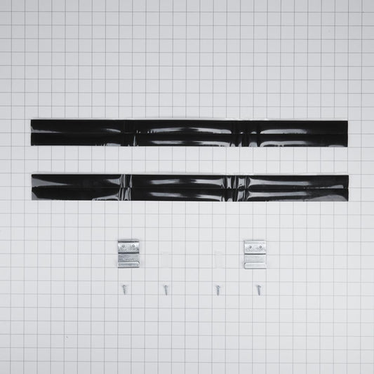 Whirlpool 8572546 Washer & Dryer Stacking Kit, with 23" pads (2), 2 galvanized steel brackets, and 6 screws