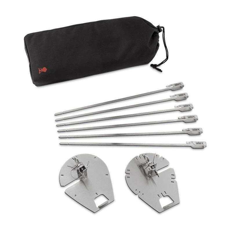 7675 WEBER CRAFTED Rotisserie Skewer Set