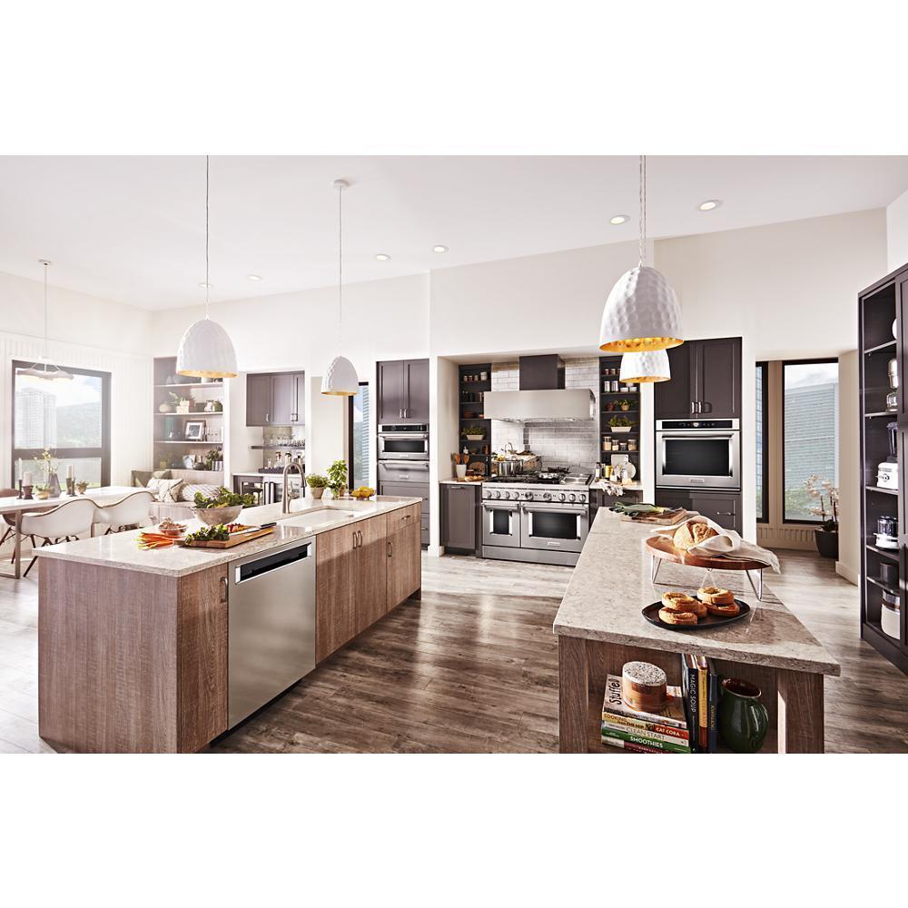 Kitchenaid KDPM804KPS 360(degree) Max Jets™ Third Rack Dishwasher with Stainless Steel Third Rack Wash Jets, 44 dBA