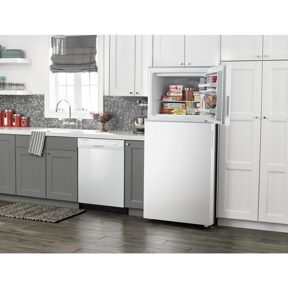 Amana ART318FFDW 30-inch Amana® Top-Freezer Refrigerator with Glass Shelves