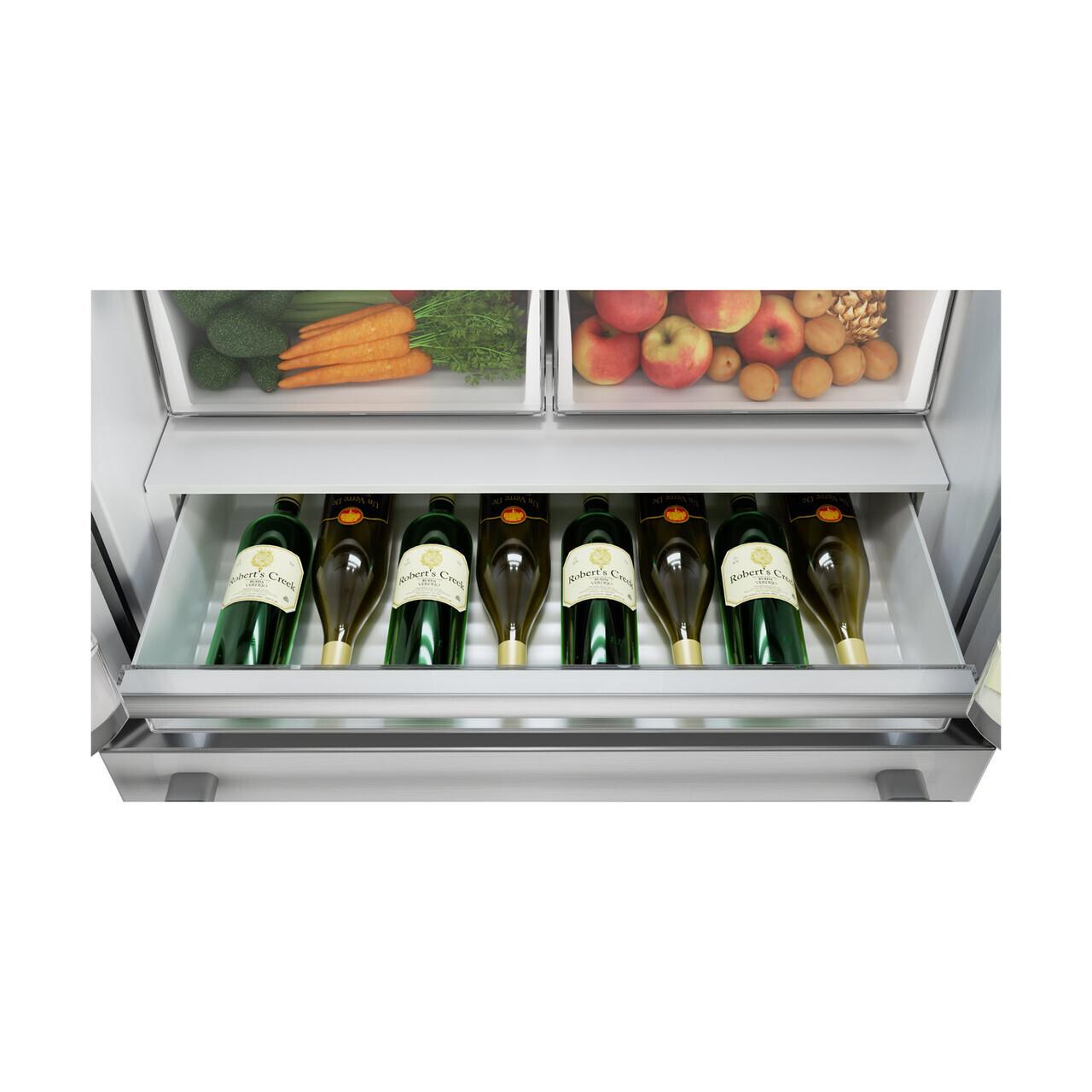 Sharp French 4-Door Counter-Depth Refrigerator