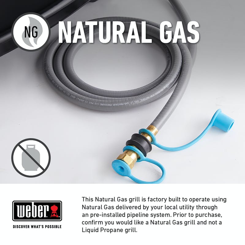 GENESIS EX-335 Smart Gas Grill - Black Natural Gas