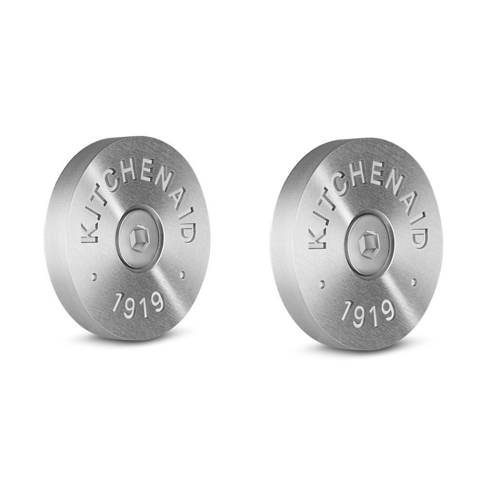 Whirlpool W11368841SI KitchenAid® Commercial-Style Range Handle Medallion Kit