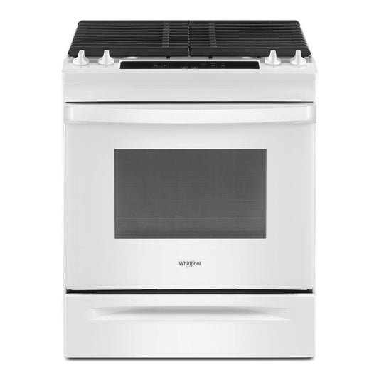 Whirlpool WEG515S0LW 5.0 Cu. Ft. Whirlpool® Gas Range with Frozen Bake™ Technology
