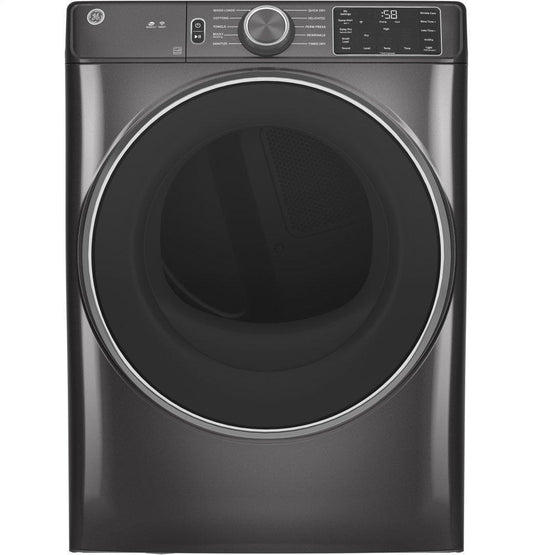 GE® 7.8 cu. ft. Capacity Smart Front Load Electric Dryer with Sanitize Cycle