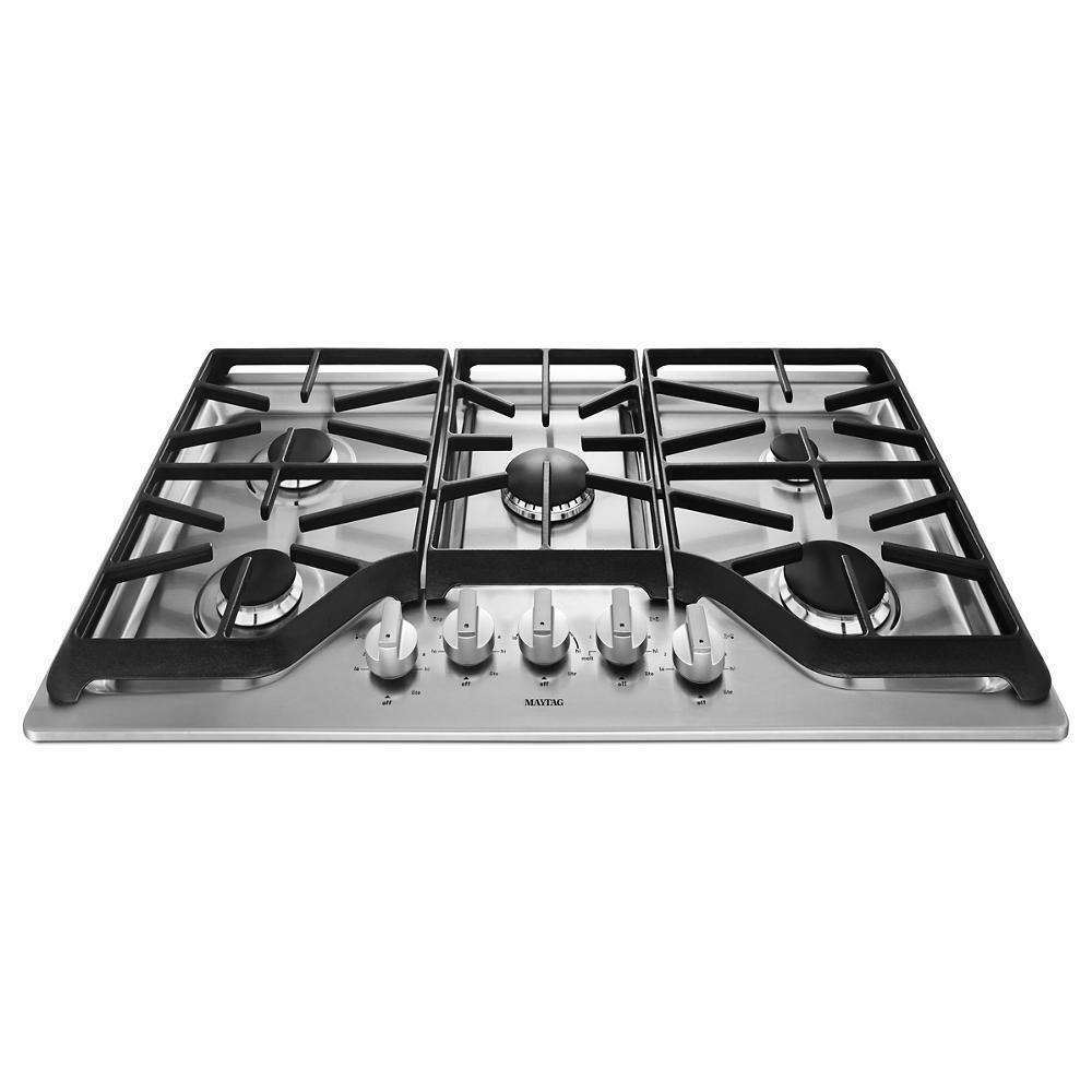 Maytag MGC9536DS 36-inch Wide Gas Cooktop with DuraGuard™ Protective Finish