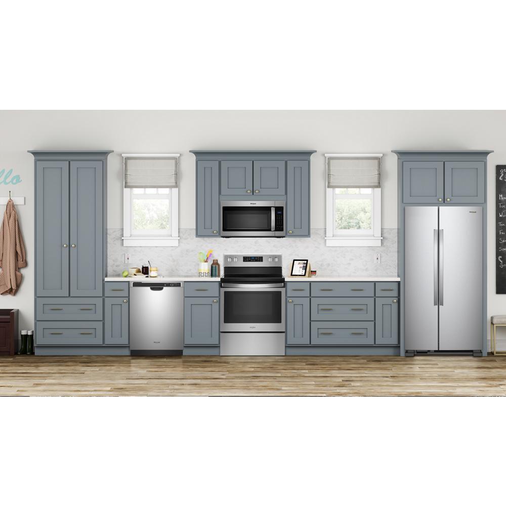 Whirlpool WMH31017HZ 1.7 cu. ft. Microwave Hood Combination with Electronic Touch Controls
