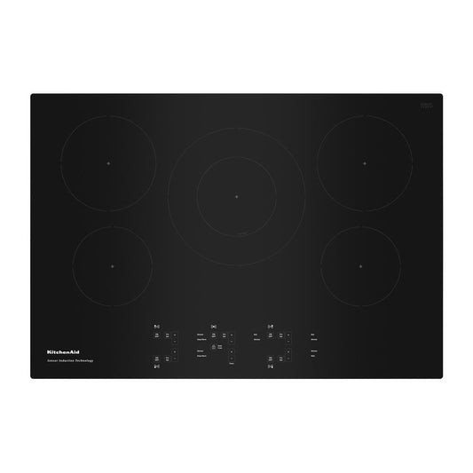 Kitchenaid KCIG550JBL 30-Inch 5-Element Sensor Induction Cooktop