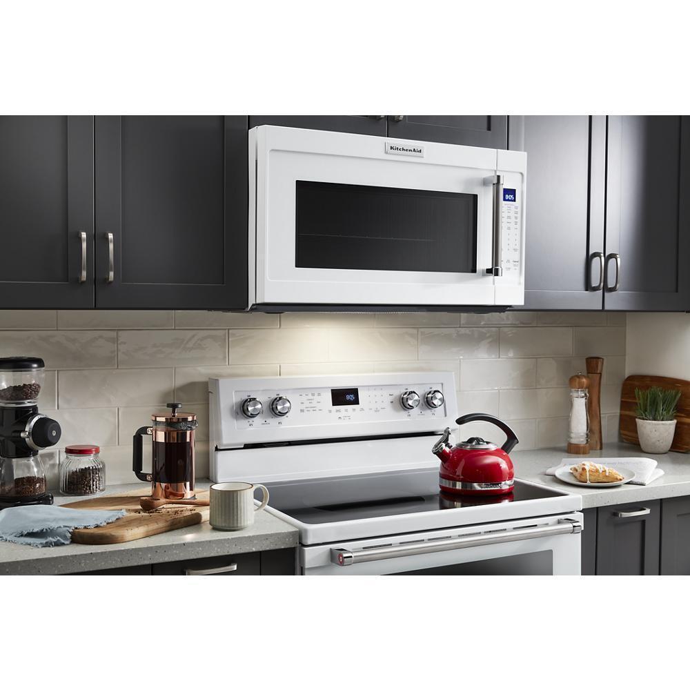 Kitchenaid KFEG500EWH 30-Inch 5-Element Electric Convection Range