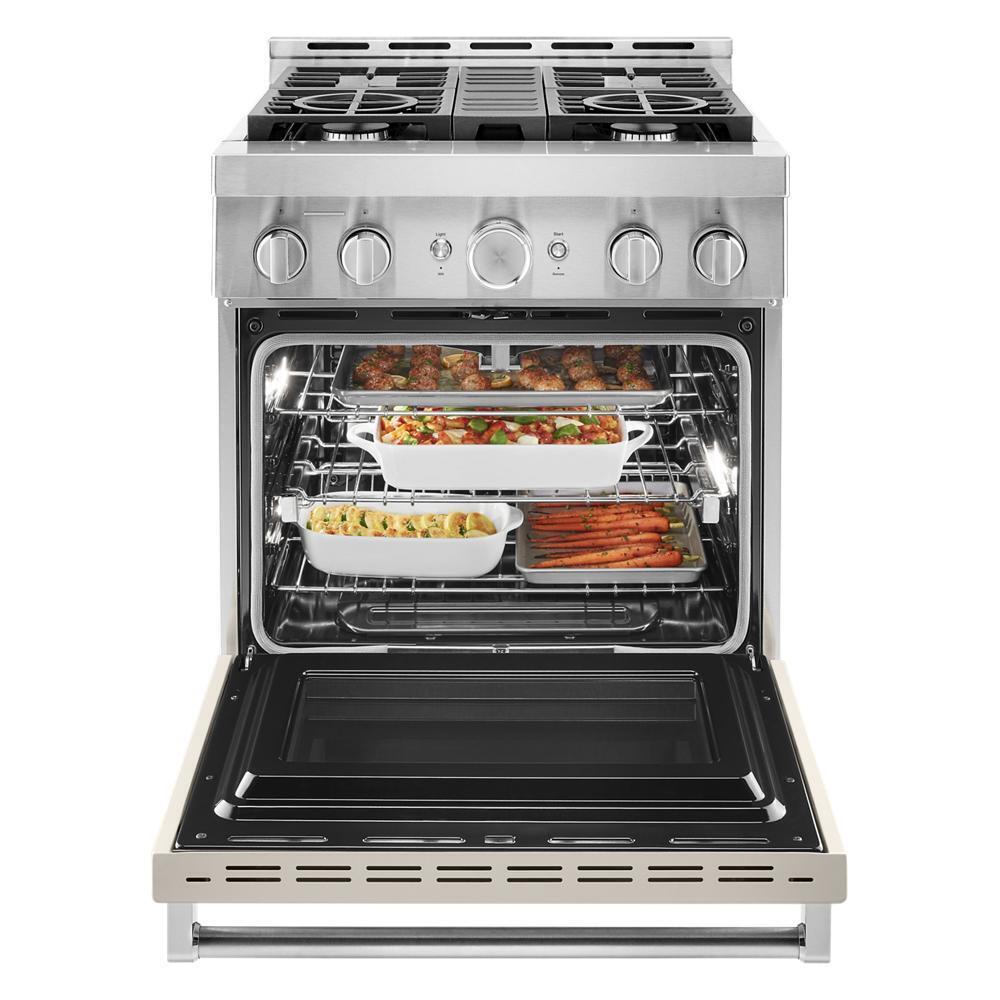 KFGC500JMH KitchenAid® 30'' Smart Commercial-Style Gas Range with 4 Burners