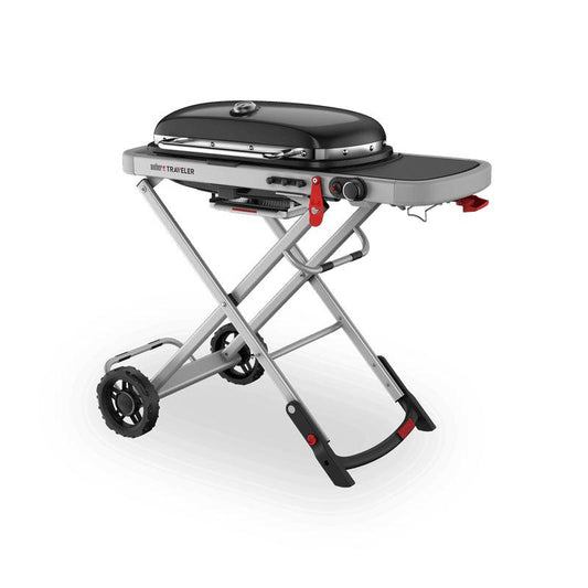 9010001 Weber Traveler® Portable Gas Grill - Black