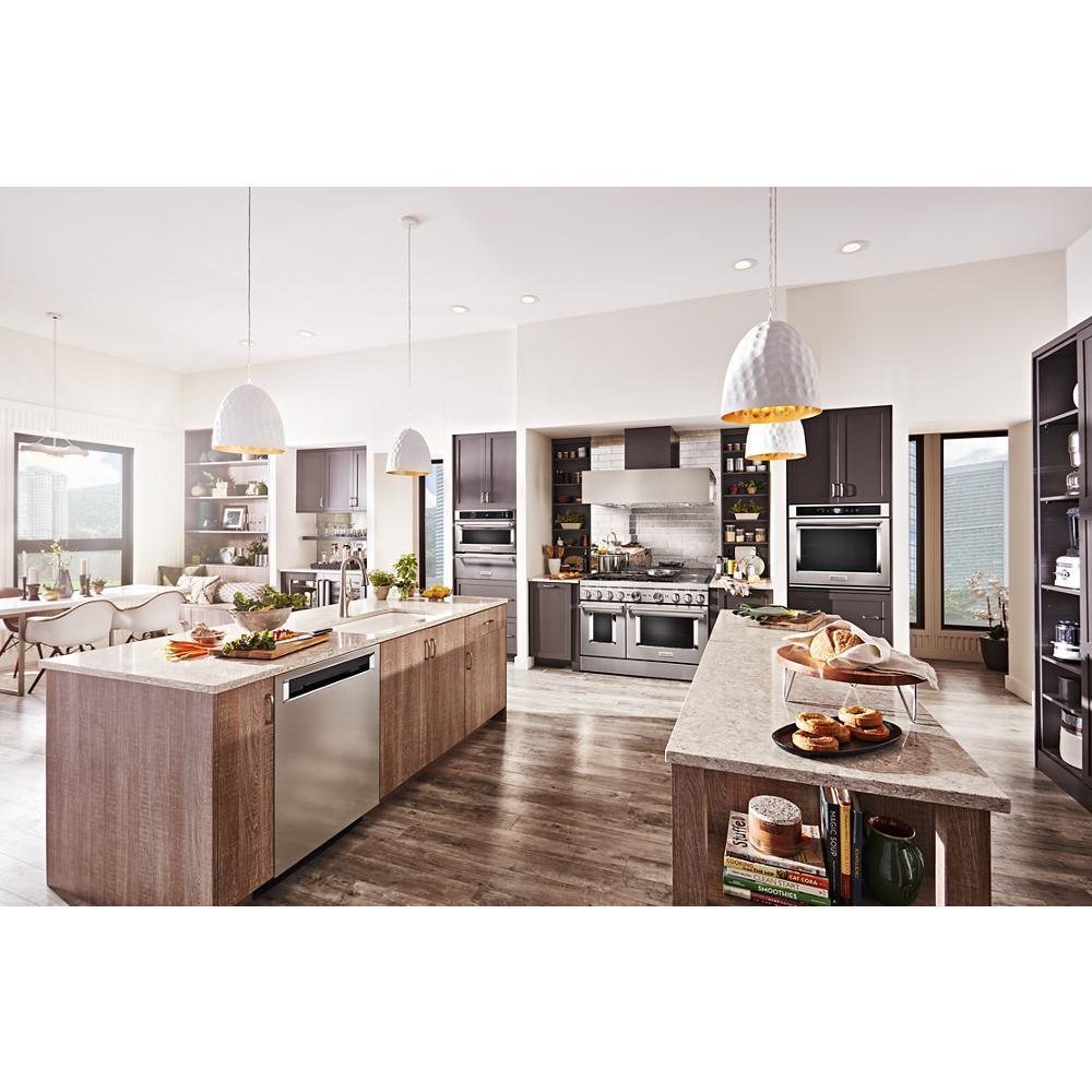 Kitchenaid KDPM804KPS 360(degree) Max Jets™ Third Rack Dishwasher with Stainless Steel Third Rack Wash Jets, 44 dBA