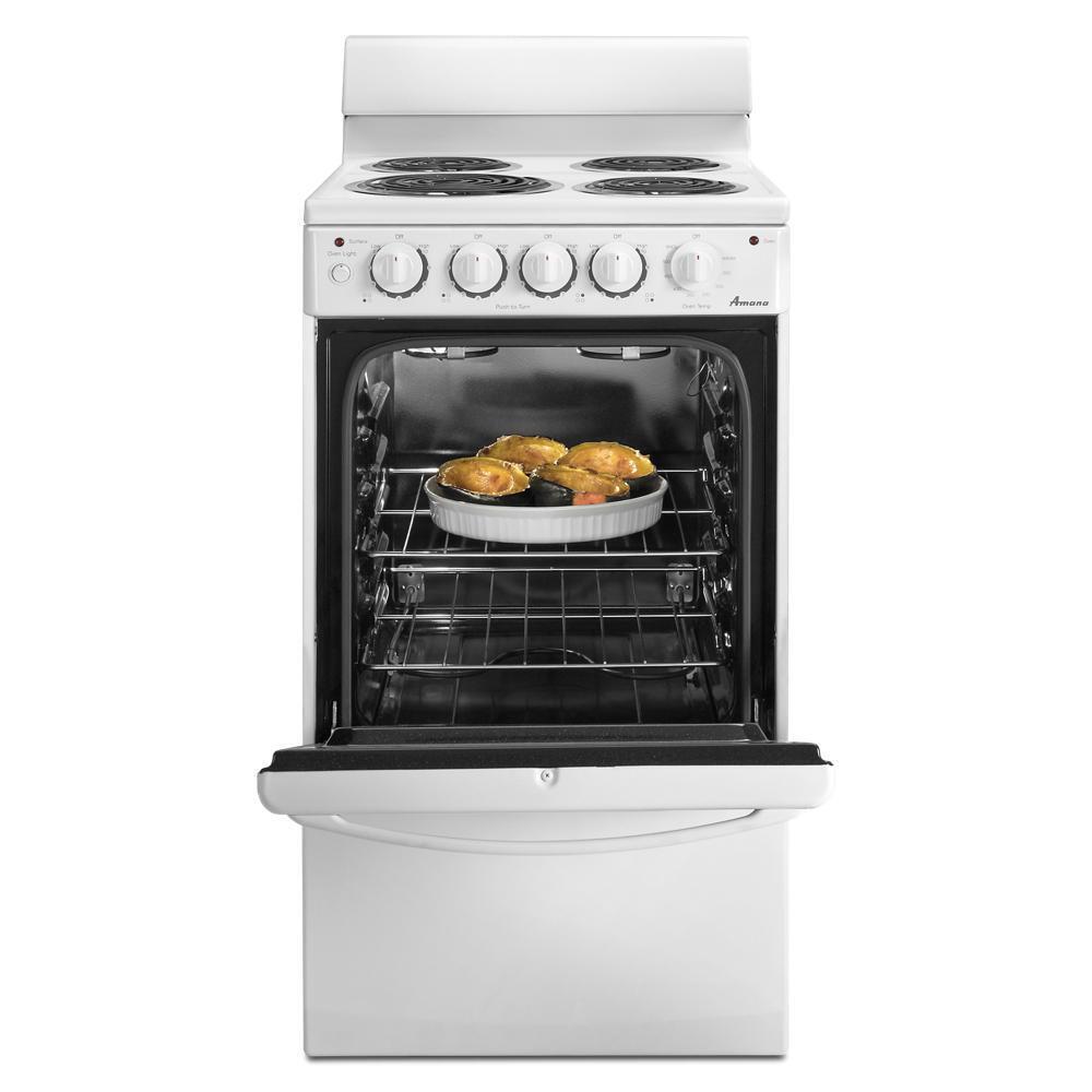 Amana AEP222VAW 20-inch Amana® Electric Range Oven with Versatile Cooktop