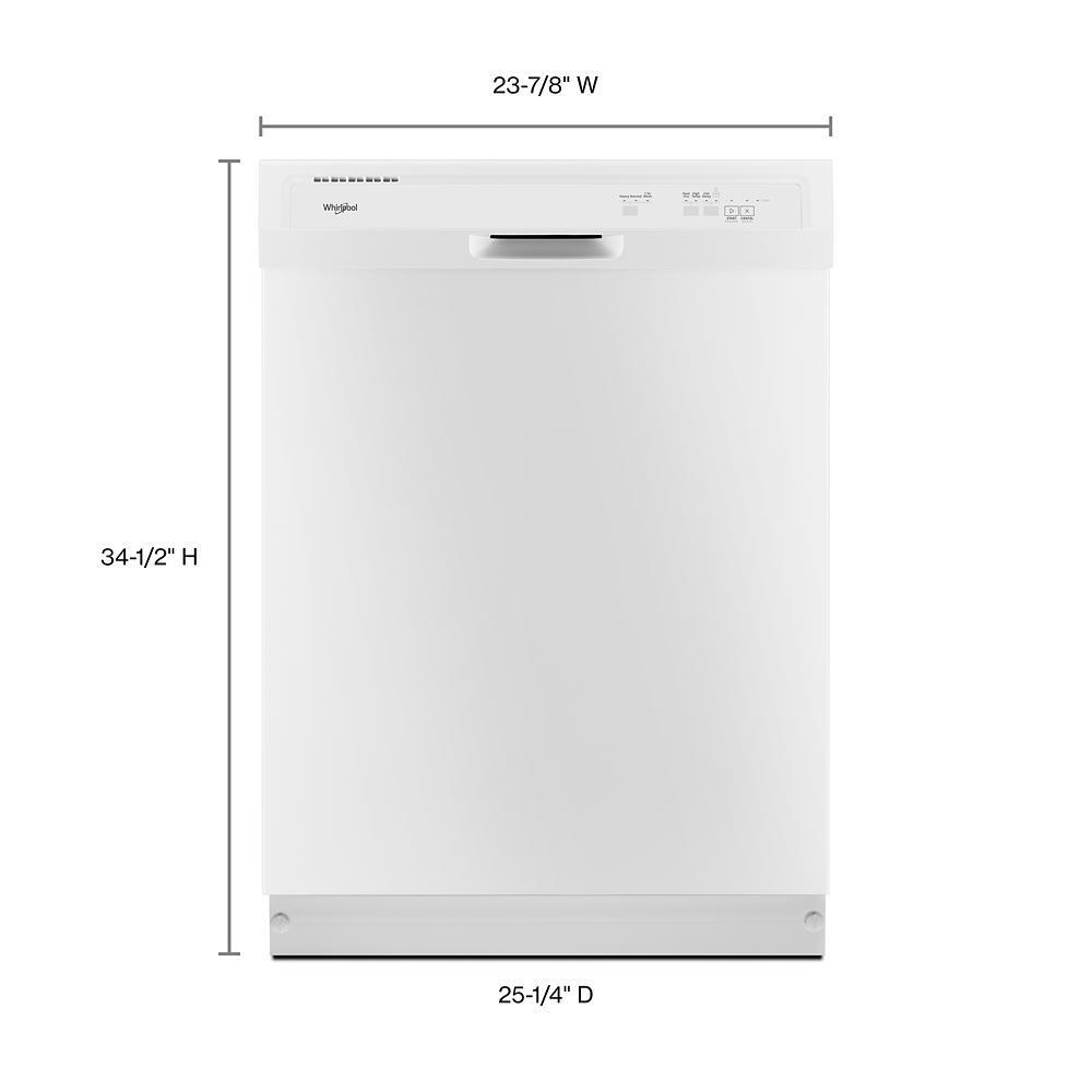 Heavy-Duty Dishwasher with 1-Hour Wash Cycle