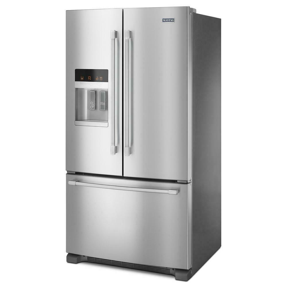 Maytag 36- Inch Wide French Door Refrigerator with PowerCold® Feature - 25 Cu. Ft.