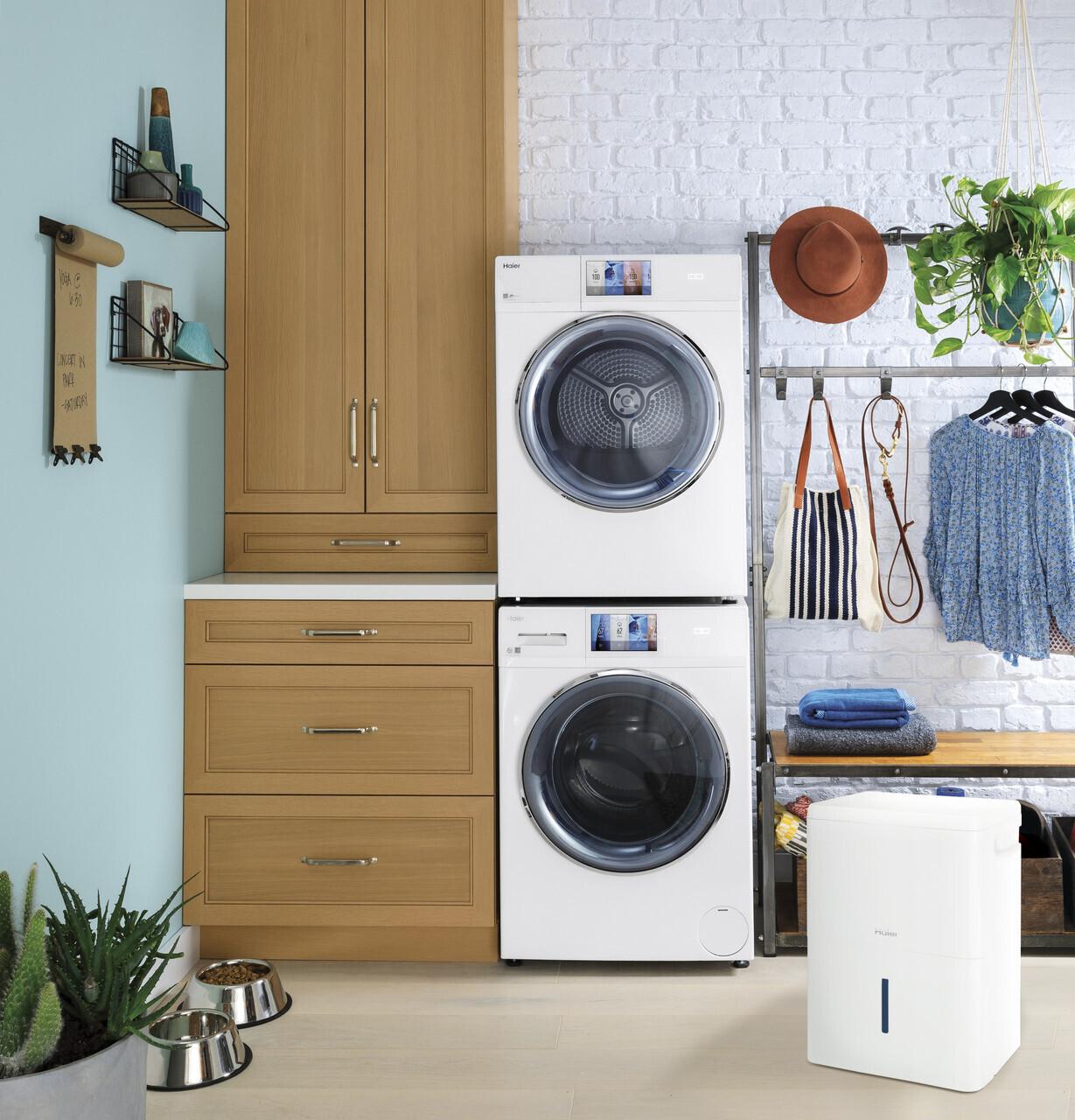 QDHR20LZ Haier 20 Pint ENERGY STAR® Portable Dehumidifier with Smart Dry for Damp Spaces