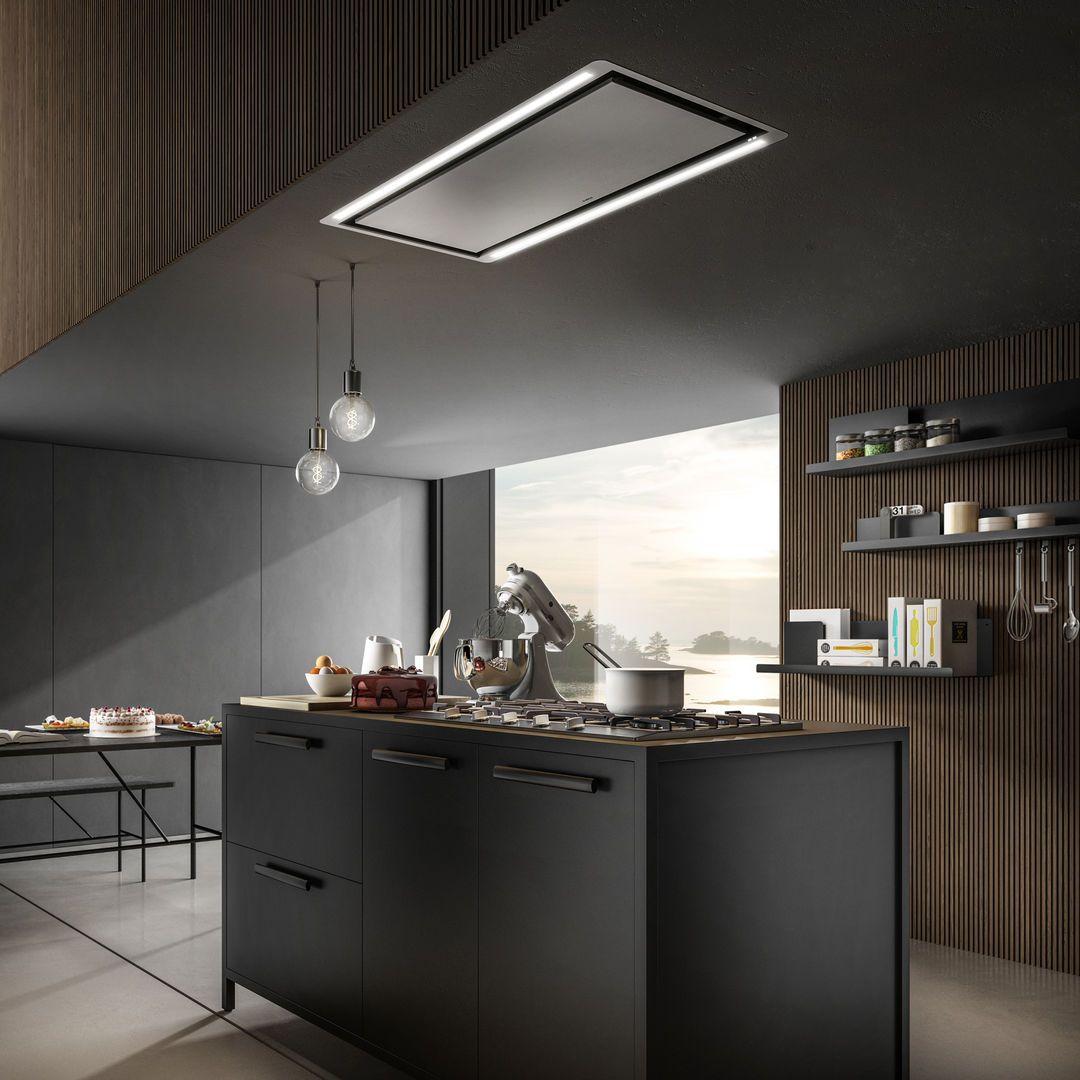 Elica EHL640WH HILIGHT Ceiling Range Hood 40" wide - 600CFM