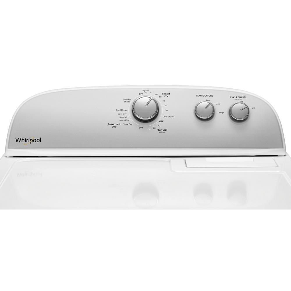 Whirlpool WED4950HW 7.0 cu. ft. Top Load Electric Dryer with AutoDry™ Drying System