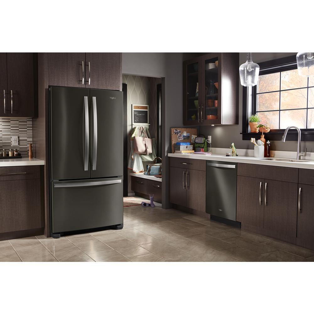 Whirlpool 36-inch Wide French Door Refrigerator with Water Dispenser - 25 cu. ft.