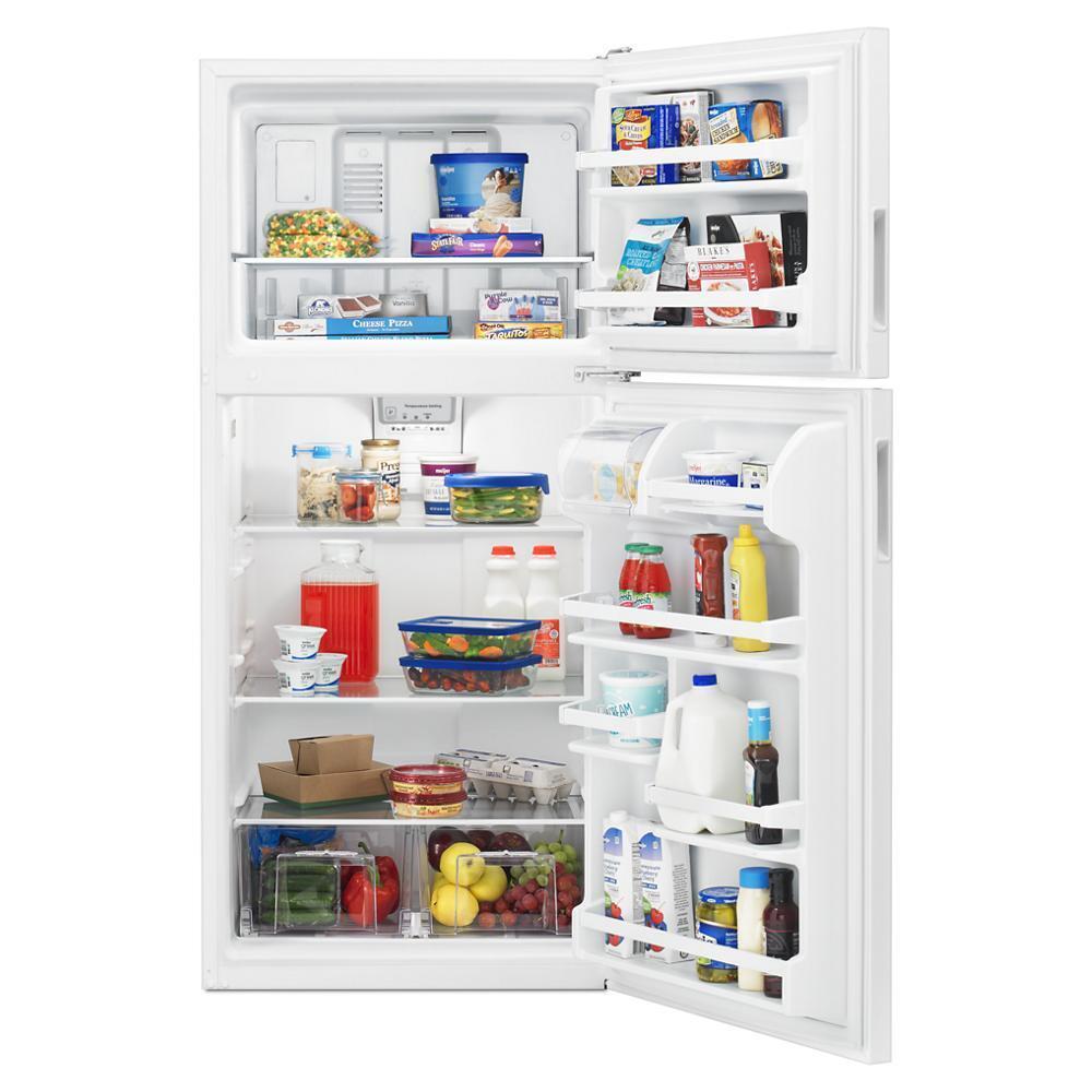Amana ART318FFDW 30-inch Amana® Top-Freezer Refrigerator with Glass Shelves