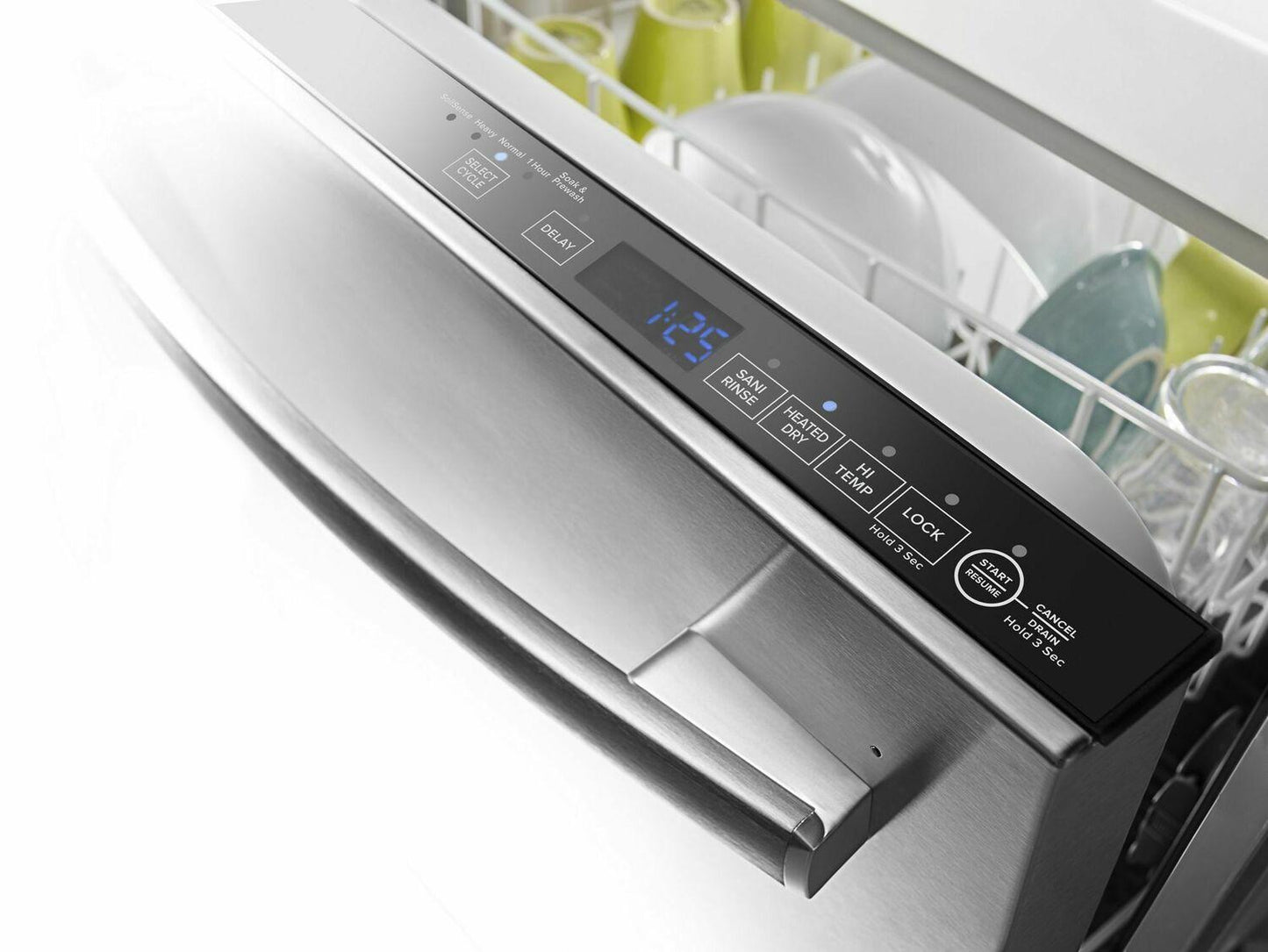 Amana ADB1500ADS Dishwasher with SoilSense Cycle - Stainless Steel