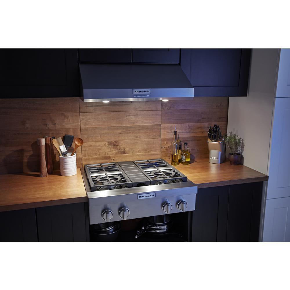 KCGC500JSS KitchenAid® 30'' 4-Burner Commercial-Style Gas Rangetop
