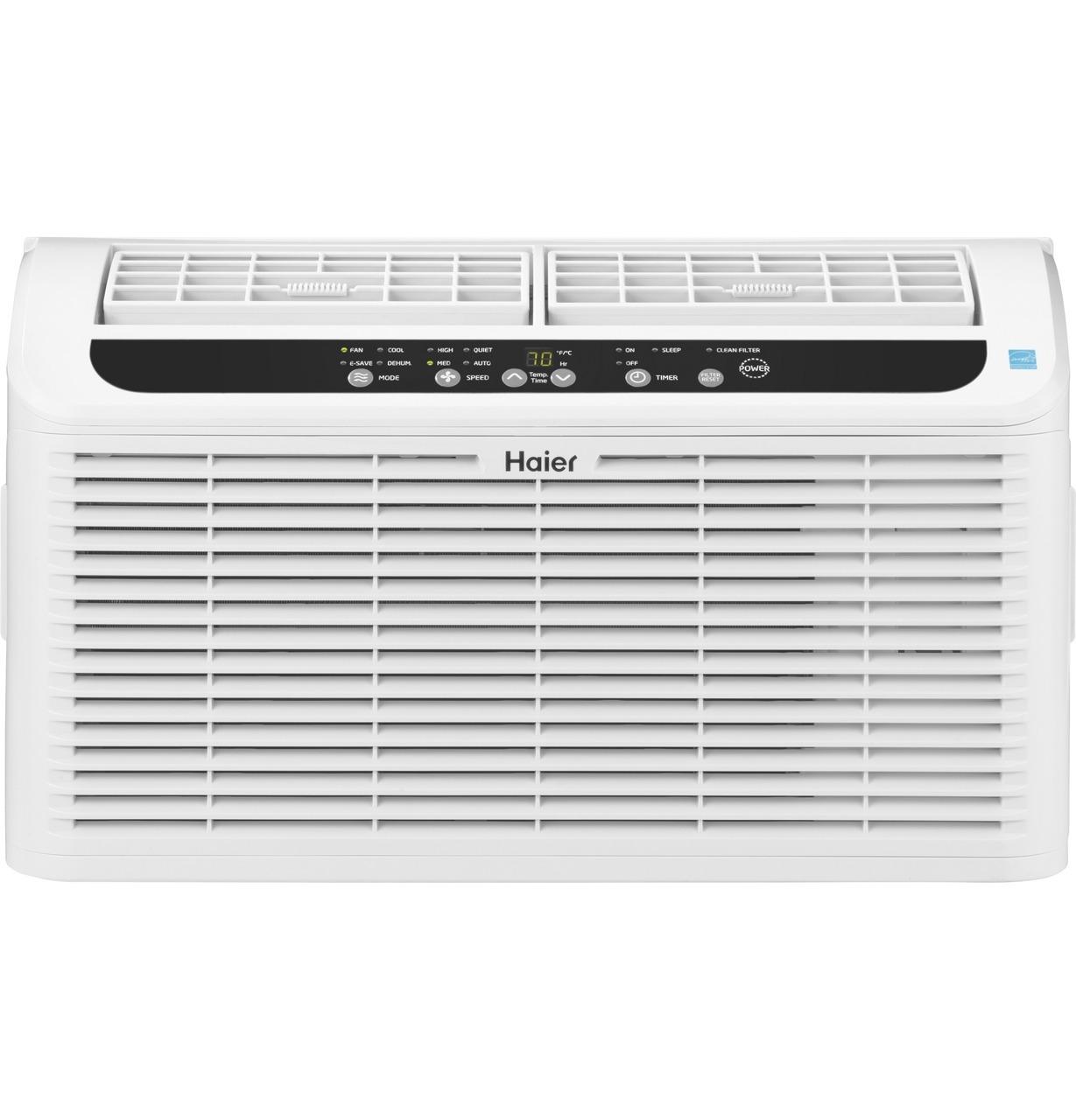 ESAQ406TZ Haier ENERGY STAR® 6,200 BTU Ultra Quiet Window Air Conditioner for Small Rooms up to 250 sq. ft.