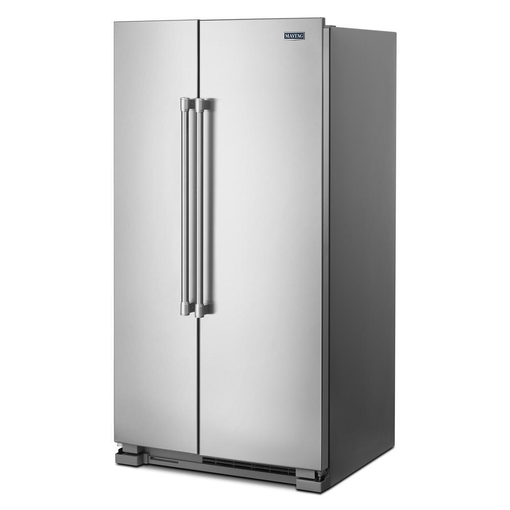 Maytag MSS25N4MKZ 36-Inch Wide Side-by-Side Refrigerator - 25 cu. ft.