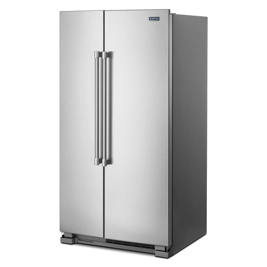 Maytag MSS25N4MKZ 36-Inch Wide Side-by-Side Refrigerator - 25 cu. ft.