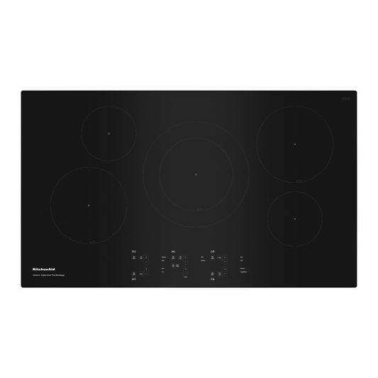 Kitchenaid KCIG556JBL 36-Inch 5-Element Sensor Induction Cooktop