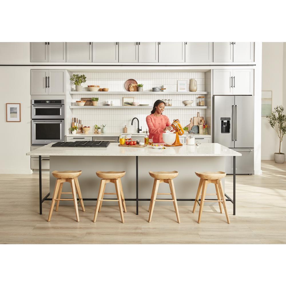 Kitchenaid KRFC704FPS 23.8 cu. ft. 36" Counter-Depth French Door Platinum Interior Refrigerator with PrintShield™ Finish