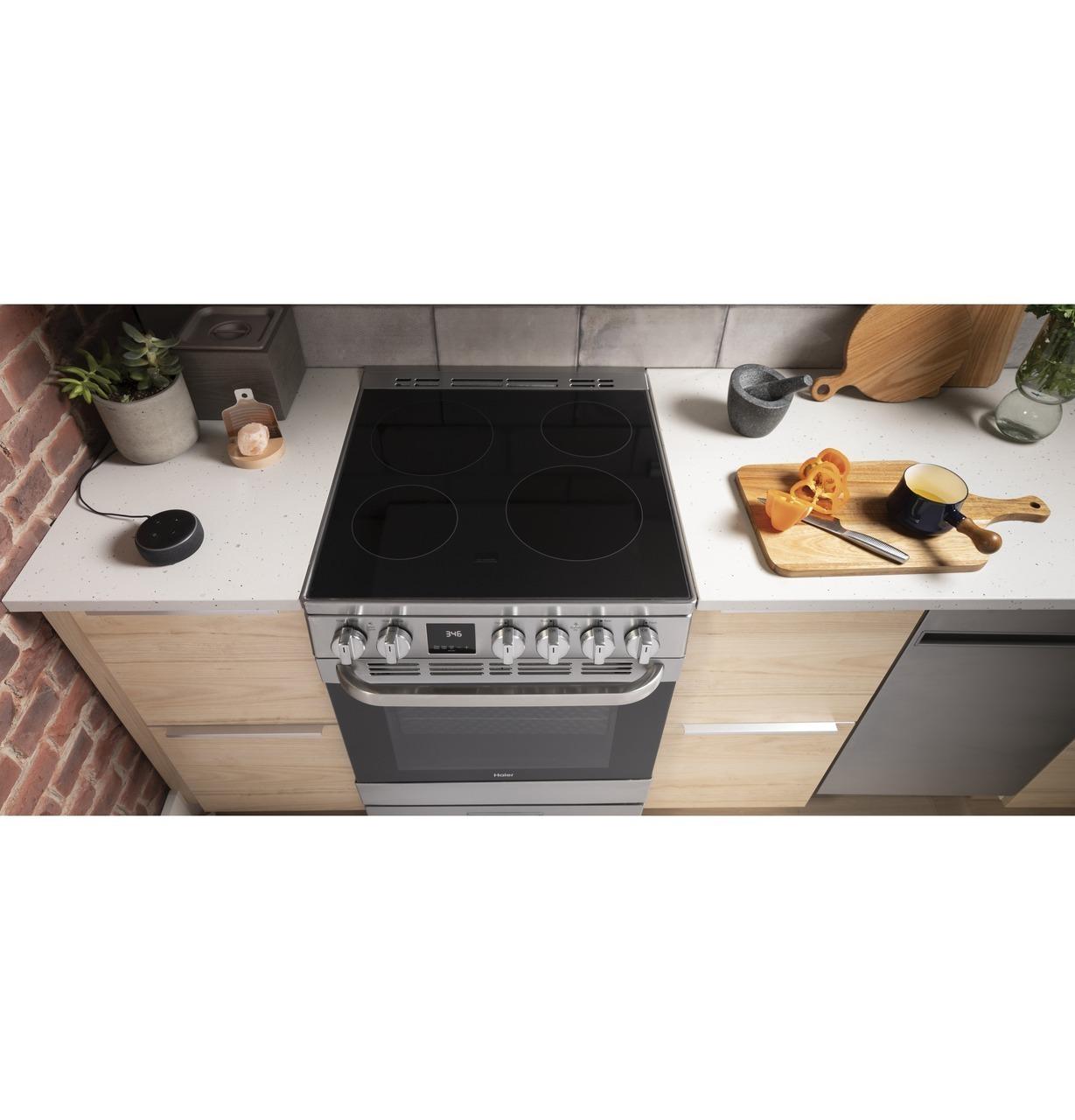 QAS740RMSS Haier ENERGY STAR® 24" 2.9 Cu. Ft. Electric Range