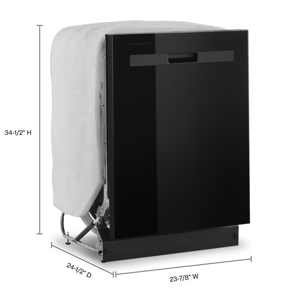 Whirlpool Quiet Dishwasher with Boost Cycle and Pocket Handle