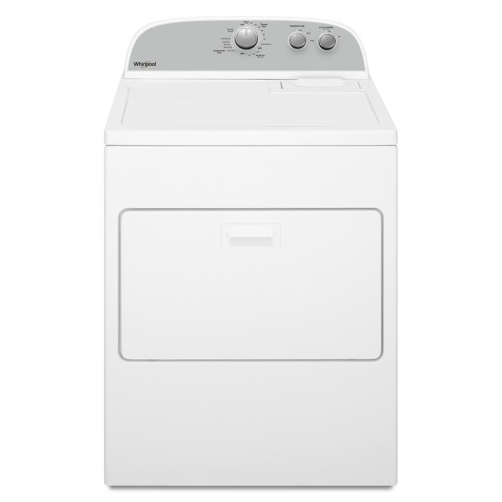Whirlpool WED4950HW 7.0 cu. ft. Top Load Electric Dryer with AutoDry™ Drying System