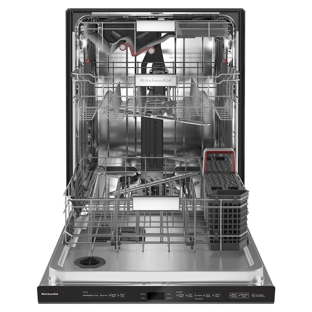 Kitchenaid KDPM804KBS 360(degree) Max Jets™ Third Rack Dishwasher with Stainless Steel Third Rack Wash Jets, 44 dBA